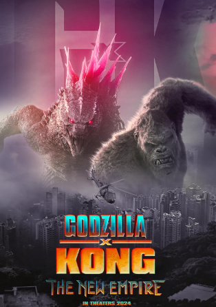 Godzilla x Kong: The New Empire (2024) movie cover